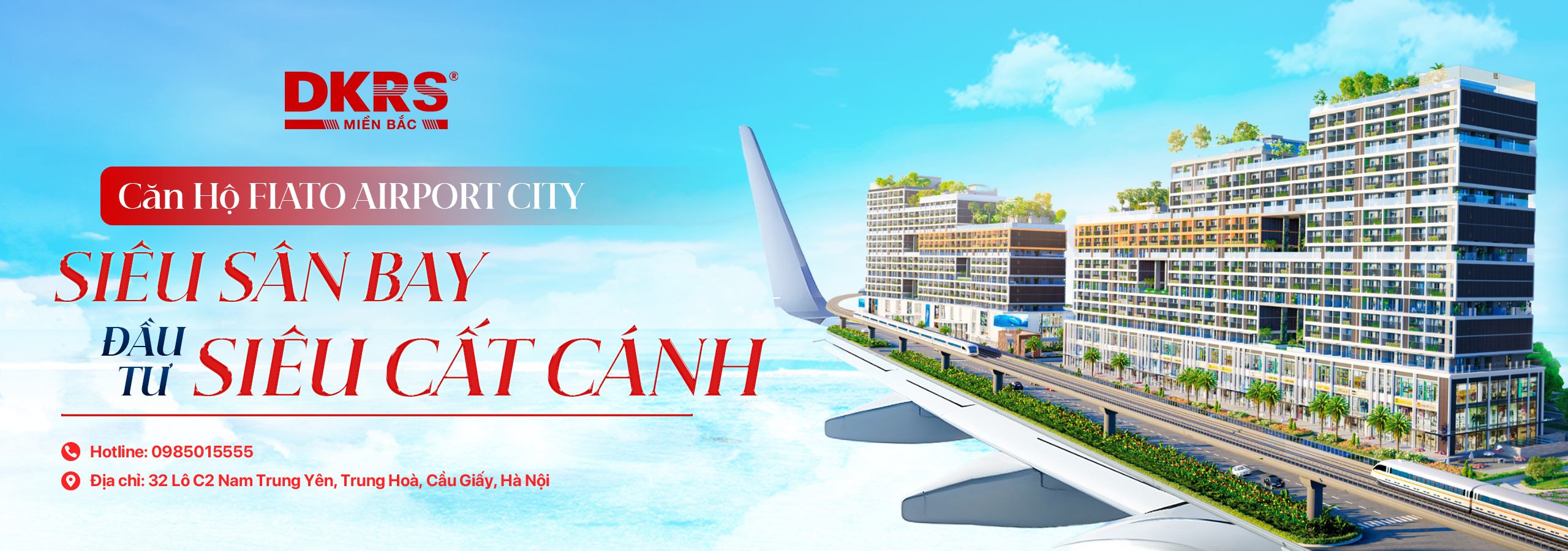 Banner dự án FIATO AIRPORT CITY