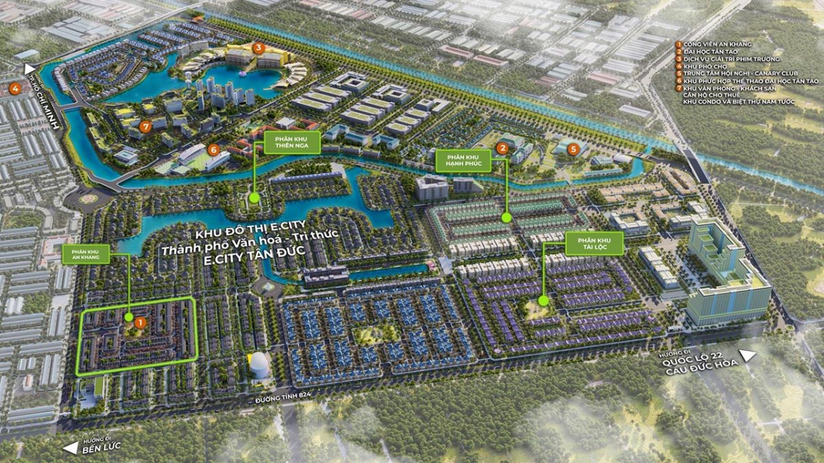 nhận xét dự án E.City Tân Đức