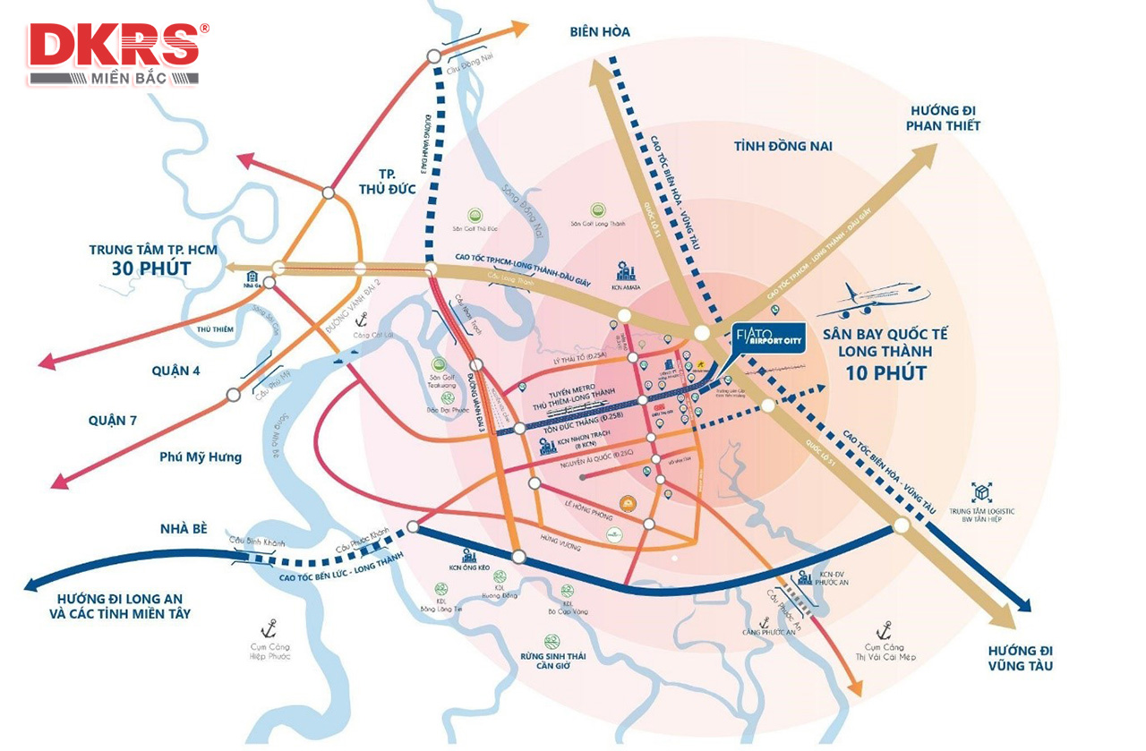 Phân tích vị trí FIATO Airport City