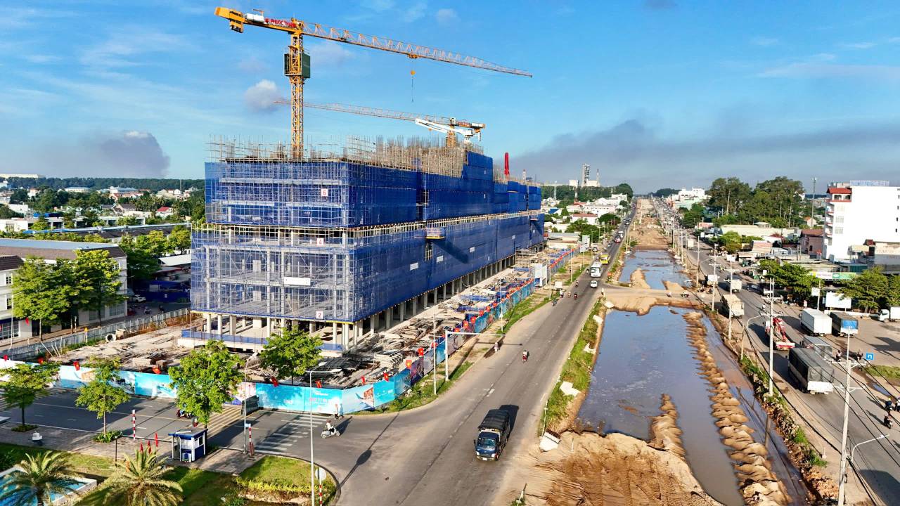 Tiến độ xây dựng FIATO Airport City