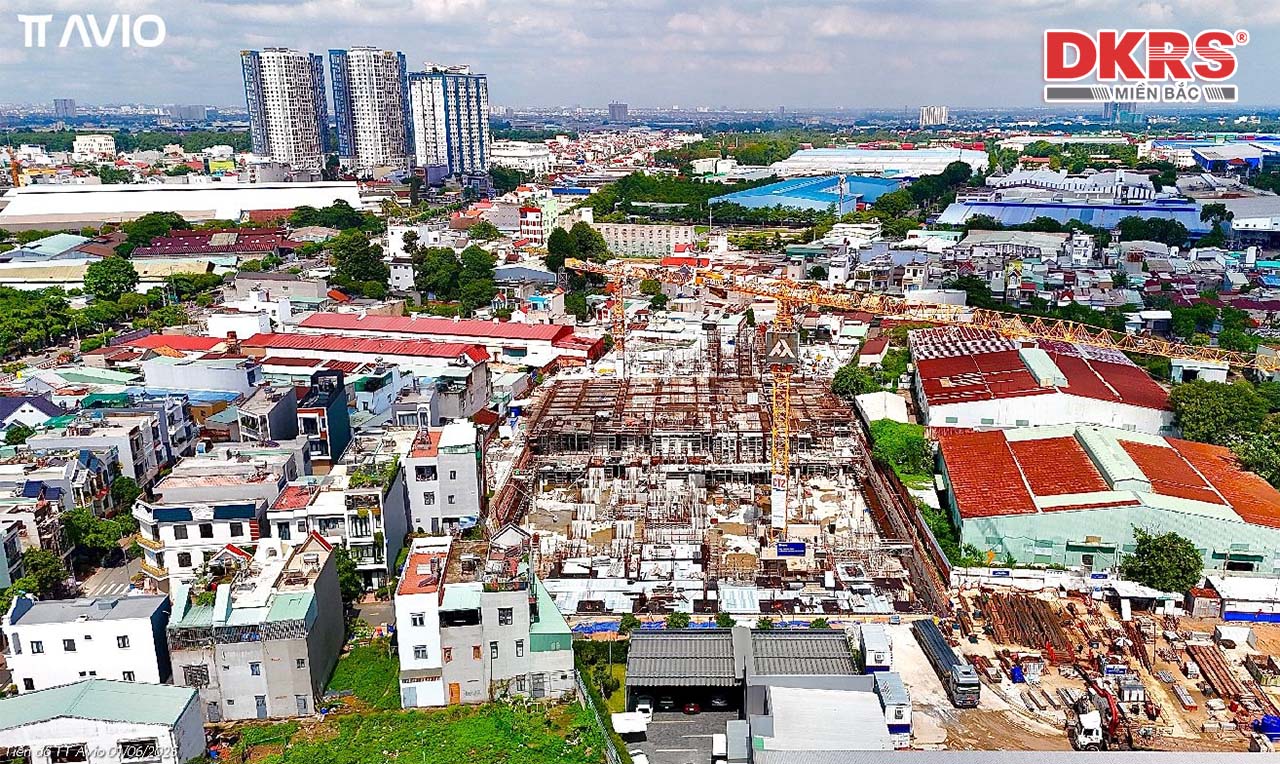 Tiến độ xây dựng TT AVIO