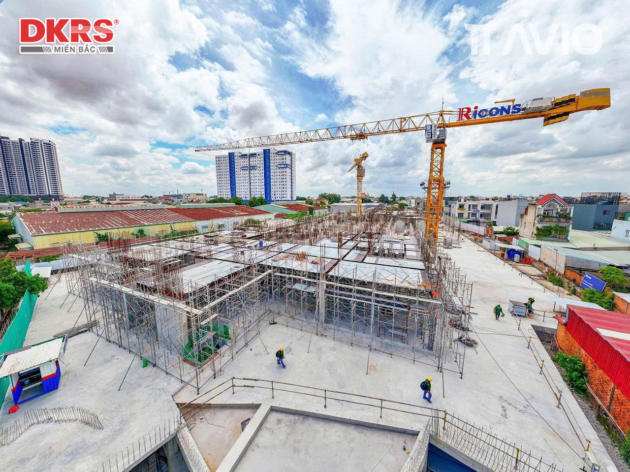 Tiến độ xây dựng TT AVIO