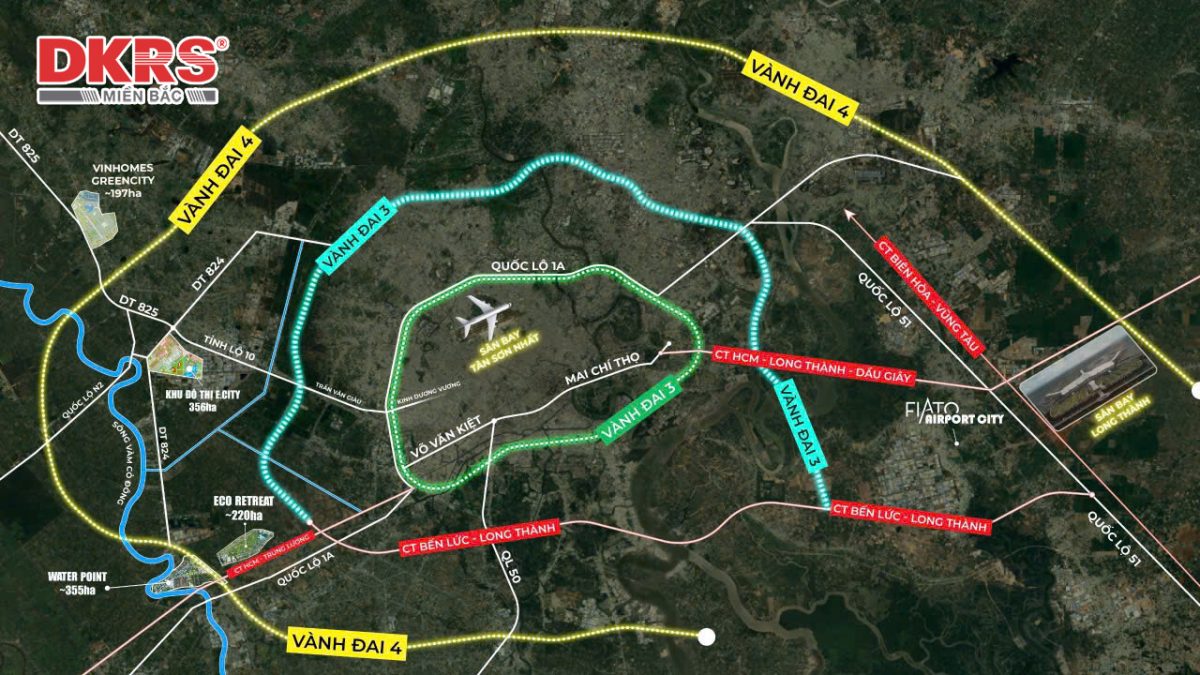 Vị trí đắc địa của E.City Tân Đức